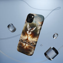 DistinctInk Tough Case for Apple iPhone, Compatible with MagSafe Charging - "A Serene Symbol of Peace: Palestinians"