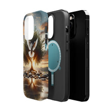 DistinctInk Tough Case for Apple iPhone, Compatible with MagSafe Charging - "A Serene Symbol of Peace: Palestinians"