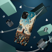 DistinctInk Tough Case for Apple iPhone, Compatible with MagSafe Charging - "Unity and Harmony: Embracing Peace in the Middle-East"