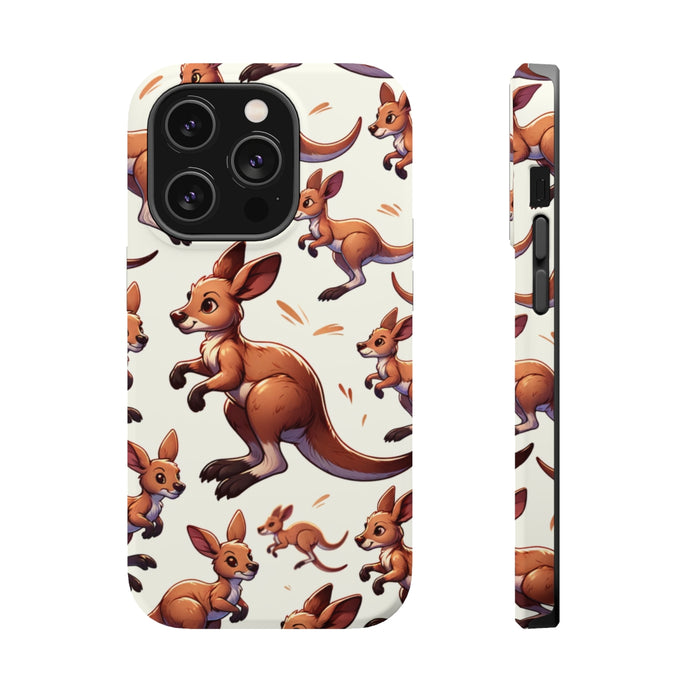 DistinctInk Tough Case for Apple iPhone, Compatible with MagSafe Charging - 