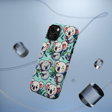DistinctInk Tough Case for Apple iPhone, Compatible with MagSafe Charging - "Enchanting Koala Kaleidoscope: A Playful Delight"