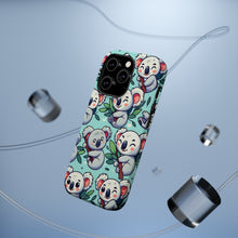 DistinctInk Tough Case for Apple iPhone, Compatible with MagSafe Charging - "Enchanting Koala Kaleidoscope: A Playful Delight"