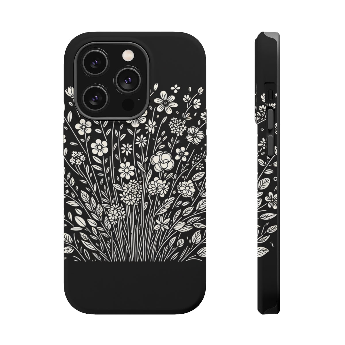 DistinctInk Tough Case for Apple iPhone, Compatible with MagSafe Charging - 