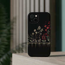 DistinctInk Tough Case for Apple iPhone, Compatible with MagSafe Charging - "Blooming Beauty: A Delicate Spring Symphony"
