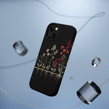 DistinctInk Tough Case for Apple iPhone, Compatible with MagSafe Charging - "Blooming Beauty: A Delicate Spring Symphony"