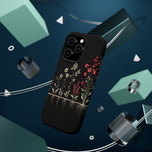 DistinctInk Tough Case for Apple iPhone, Compatible with MagSafe Charging - "Blooming Beauty: A Delicate Spring Symphony"