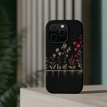 DistinctInk Tough Case for Apple iPhone, Compatible with MagSafe Charging - "Blooming Beauty: A Delicate Spring Symphony"