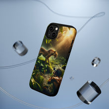 DistinctInk Tough Case for Apple iPhone, Compatible with MagSafe Charging - "Enchanting Wildlife: Magnificent Animals in their Picturesque Habitat"