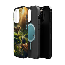 DistinctInk Tough Case for Apple iPhone, Compatible with MagSafe Charging - "Enchanting Wildlife: Magnificent Animals in their Picturesque Habitat"