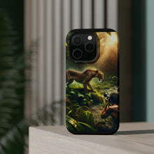 DistinctInk Tough Case for Apple iPhone, Compatible with MagSafe Charging - "Enchanting Wildlife: Magnificent Animals in their Picturesque Habitat"