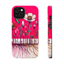 DistinctInk Tough Case for Apple iPhone, Compatible with MagSafe Charging - "Spring Blossoms: A Vibrant Renewal"