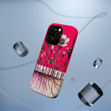 DistinctInk Tough Case for Apple iPhone, Compatible with MagSafe Charging - "Spring Blossoms: A Vibrant Renewal"