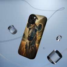 DistinctInk Tough Case for Apple iPhone, Compatible with MagSafe Charging - "Captivating Wildlife: Breathtaking Animals in Untamed Natural Landscapes"