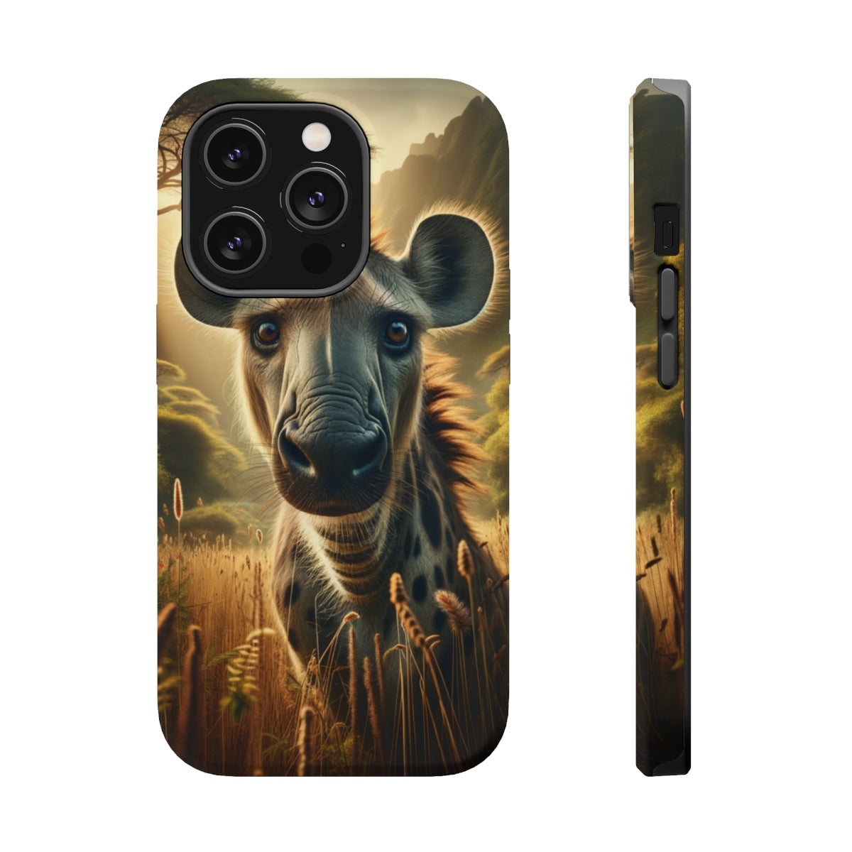 DistinctInk Tough Case for Apple iPhone, Compatible with MagSafe Charging - 