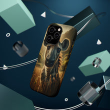DistinctInk Tough Case for Apple iPhone, Compatible with MagSafe Charging - "Captivating Wildlife: Breathtaking Animals in Untamed Natural Landscapes"