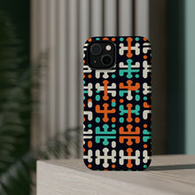 DistinctInk Tough Case for Apple iPhone, Compatible with MagSafe Charging - "Contrasting Christian Crosses: Bold and Thin"