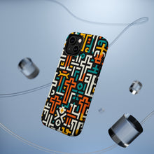 DistinctInk Tough Case for Apple iPhone, Compatible with MagSafe Charging - "Vibrant Christian Crosses: Bold and Minimal"