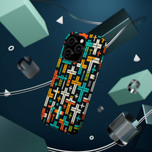 DistinctInk Tough Case for Apple iPhone, Compatible with MagSafe Charging - "Vibrant Christian Crosses in Bold Patterns"