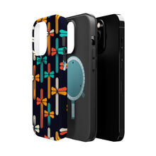 DistinctInk Tough Case for Apple iPhone, Compatible with MagSafe Charging - "Bright Bold Christian Cross Pattern"