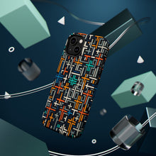 DistinctInk Tough Case for Apple iPhone, Compatible with MagSafe Charging - "Vibrant Crosses: A Bold Expression of Faith"