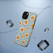 DistinctInk Tough Case for Apple iPhone, Compatible with MagSafe Charging - "Cheerful Daisies: Smiling Faces of Joy"