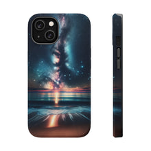 DistinctInk Tough Case for Apple iPhone, Compatible with MagSafe Charging - "Awe-Inspiring Starry Night: Capturing Celestial Beauty"