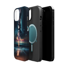 DistinctInk Tough Case for Apple iPhone, Compatible with MagSafe Charging - "Awe-Inspiring Starry Night: Capturing Celestial Beauty"