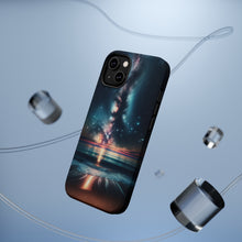 DistinctInk Tough Case for Apple iPhone, Compatible with MagSafe Charging - "Awe-Inspiring Starry Night: Capturing Celestial Beauty"