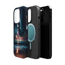 DistinctInk Tough Case for Apple iPhone, Compatible with MagSafe Charging - "Awe-Inspiring Starry Night: Capturing Celestial Beauty"