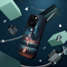 DistinctInk Tough Case for Apple iPhone, Compatible with MagSafe Charging - "Awe-Inspiring Starry Night: Capturing Celestial Beauty"