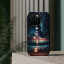 DistinctInk Tough Case for Apple iPhone, Compatible with MagSafe Charging - "Awe-Inspiring Starry Night: Capturing Celestial Beauty"