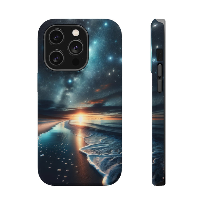 DistinctInk Tough Case for Apple iPhone, Compatible with MagSafe Charging - 