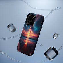 DistinctInk Tough Case for Apple iPhone, Compatible with MagSafe Charging - "Captivating Harmony: A Celestial Ballet"