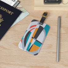 Ernesto de Chagal - Mid-Century Modern Design Printed on a Custom Luggage Tag