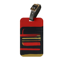 Gustavo Diaz-Tovar - Mid-Century Modern Design Printed on a Custom Luggage Tag