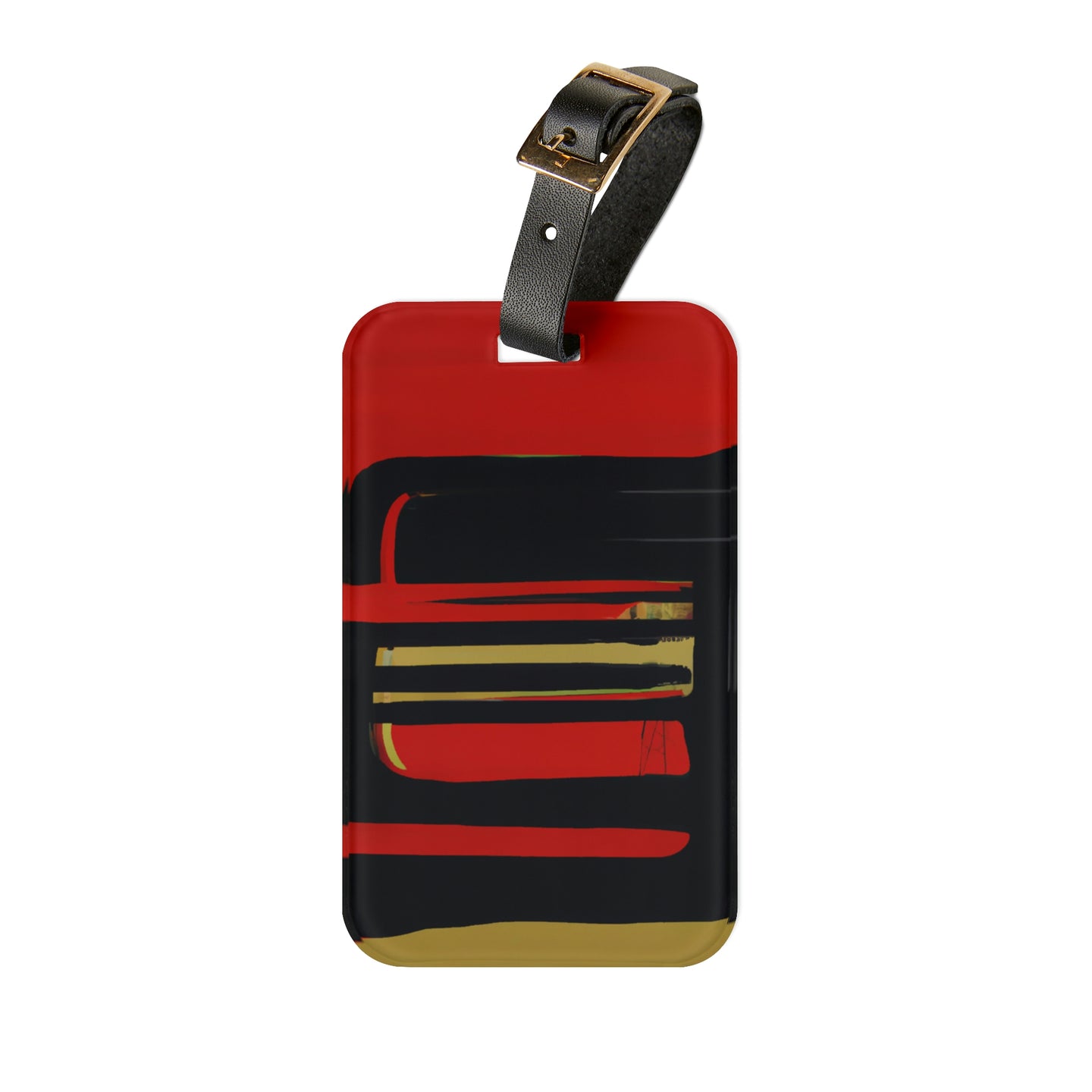 Gustavo Diaz-Tovar - Mid-Century Modern Design Printed on a Custom Luggage Tag