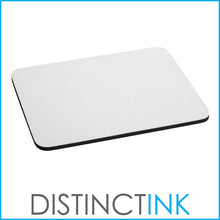 DistinctInk Custom Foam Rubber Mouse Pad - 1/4" Thick - Dark Brown Coffee Beans