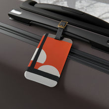 Evelyn Verdine - Mid-Century Modern Design Printed on a Custom Luggage Tag