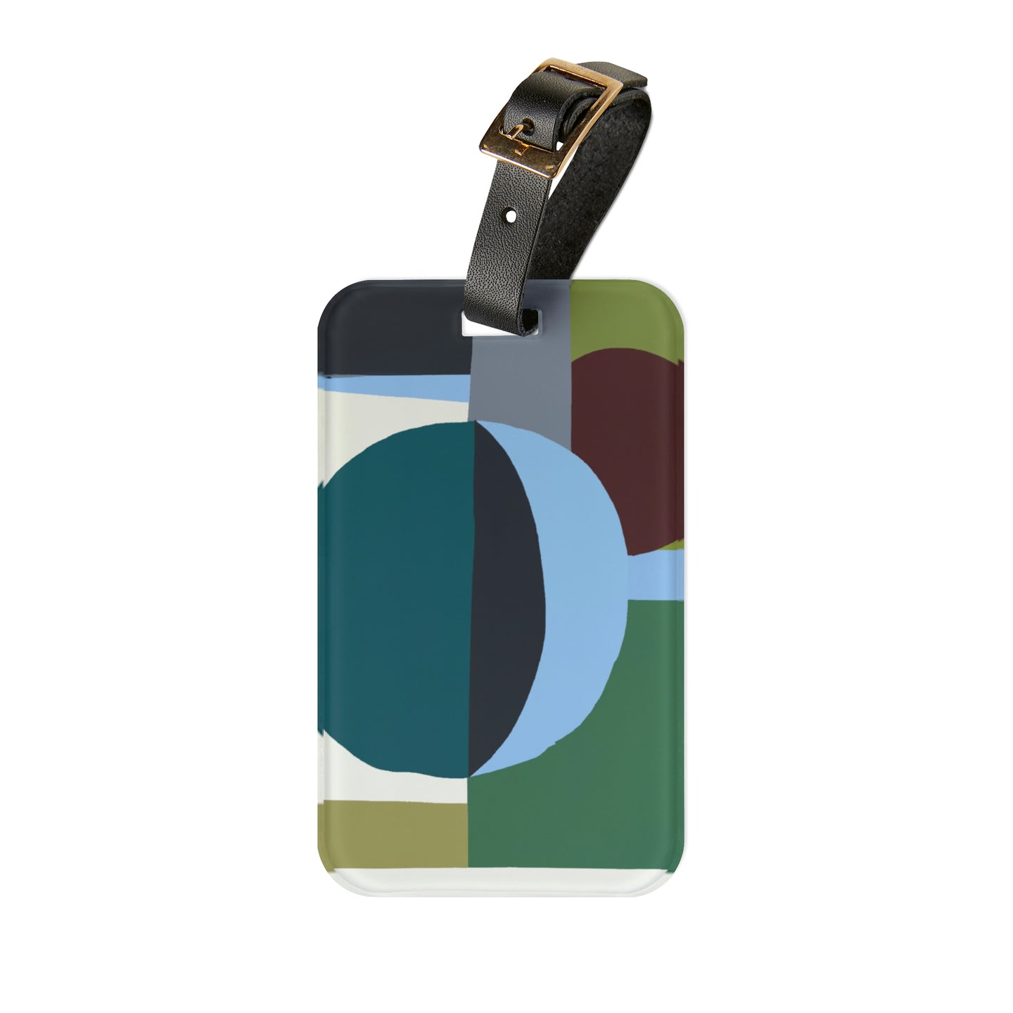 Reed Miller - Mid-Century Modern Design Printed on a Custom Luggage Tag
