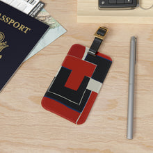 Francis Mullins - Mid-Century Modern Design Printed on a Custom Luggage Tag