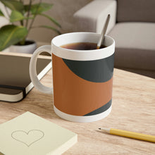 Miles Rathburn - Mid-Century Modern 11 oz. Ceramic Coffee / Tea Mug