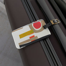 Anya Dorrington - Mid-Century Modern Design Printed on a Custom Luggage Tag