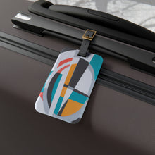 Ernesto de Chagal - Mid-Century Modern Design Printed on a Custom Luggage Tag