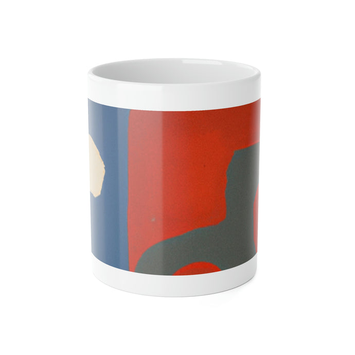 Florence Sinclair - Mid-Century Modern 11 oz. Ceramic Coffee / Tea Mug