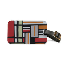 Oliver Tate - Mid-Century Modern Design Printed on a Custom Luggage Tag