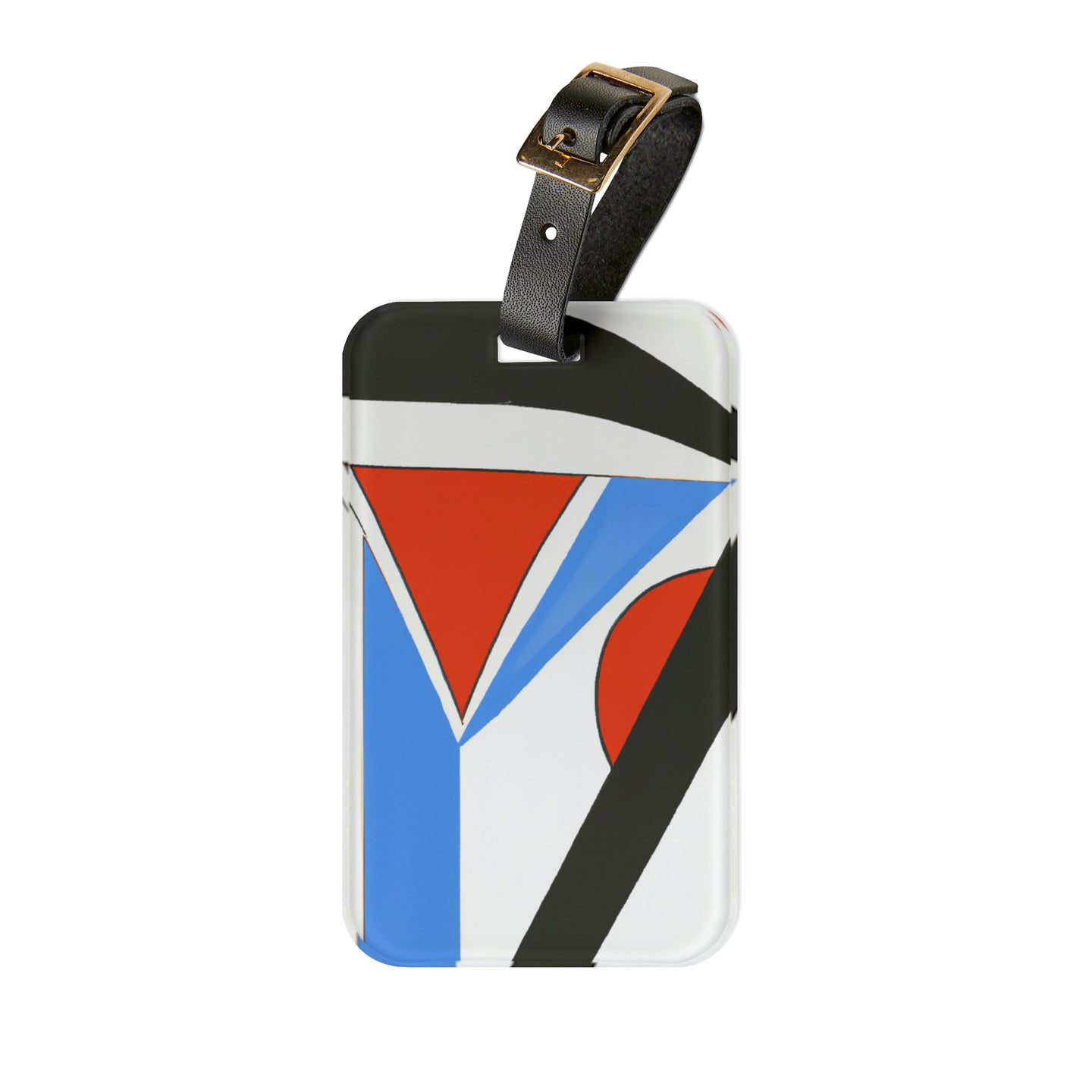 William Curtis Clark - Mid-Century Modern Design Printed on a Custom Luggage Tag