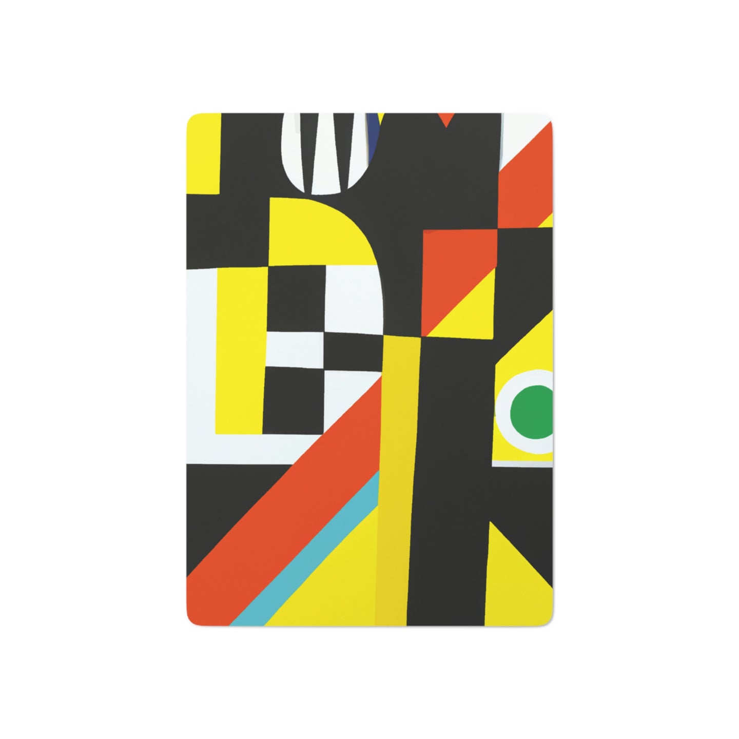 Marisa Blanca - Mid-Century Modern Playing Poker Cards