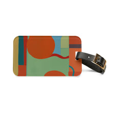 Claude Pujols - Mid-Century Modern Design Printed on a Custom Luggage Tag
