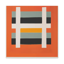 Iris Dalston - Mid-Century Modern Canvas Wall Art Decor