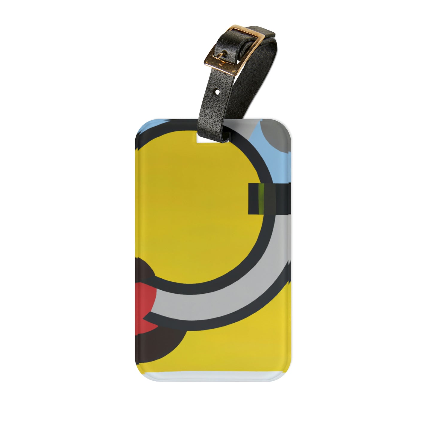 Iris Matthews - Mid-Century Modern Design Printed on a Custom Luggage Tag